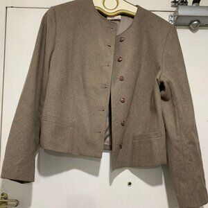 VINTAGE TANFJAY WOOL BLAZER/JACKET SIZE M